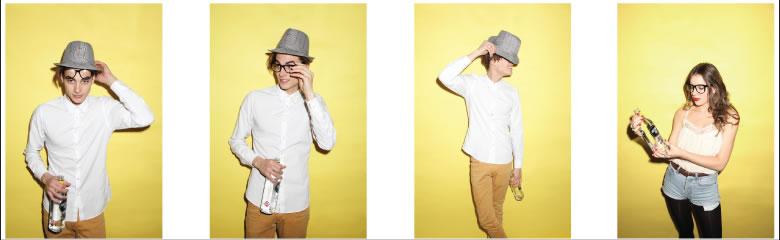 film reel of boy and girl